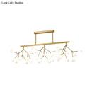 DecorBites™ Modern Acrylic LED Pendant Light Fixture with 27 Heads for Living Room