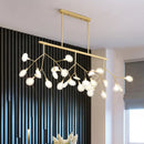 DecorBites™ Modern Acrylic LED Pendant Light Fixture with 27 Heads for Living Room