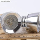 DecorBites™ Modern Aluminum Reading Wall Lamp with Adjustable Arm - LED Chrome Wall Light Sconce
