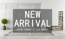 DecorBites™ Modern Black and White Wall-Mounted Organizer Shelf