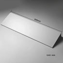 DecorBites™ Modern Black and White Wall-Mounted Organizer Shelf