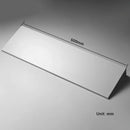 DecorBites™ Modern Black and White Wall-Mounted Organizer Shelf