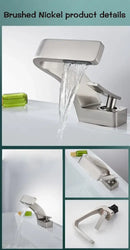 DecorBites™ Modern Black Bathroom Sink Faucet