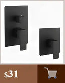 DecorBites™ Modern Black Bathroom Sink Faucet