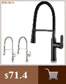 DecorBites™ Modern Black Bathroom Sink Faucet