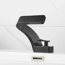 Black Waterfall Sink Faucet