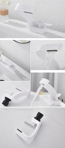 DecorBites™ Modern Black Bathroom Sink Faucet