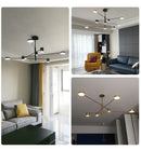 DecorBites™ Modern Black Chandelier: Nordic Style Home Lighting