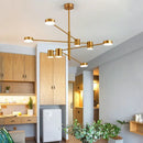 DecorBites™ Modern Black Chandelier: Nordic Style Home Lighting