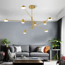 DecorBites™ Modern Black Chandelier: Nordic Style Home Lighting