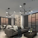 DecorBites™ Modern Black Chandelier: Nordic Style Home Lighting