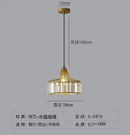 DecorBites™ Modern Black Crystal LED Pendant Chandelier