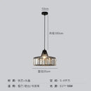 DecorBites™ Modern Black Crystal LED Pendant Chandelier