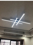 DecorBites™ Modern Black LED Chandelier Lights for Bedroom and Living Room