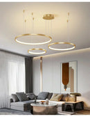DecorBites™ Modern Black Pendant Light for Living Room - Dimmable