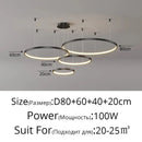 DecorBites™ Modern Black Pendant Light for Living Room - Dimmable