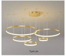 DecorBites™ Modern Black Pendant Light for Living Room - Dimmable