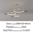 DecorBites™ Modern Black Pendant Light for Living Room - Dimmable