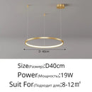 DecorBites™ Modern Black Pendant Light for Living Room - Dimmable