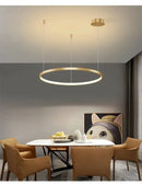 DecorBites™ Modern Black Pendant Light for Living Room - Dimmable