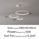 DecorBites™ Modern Black Pendant Light for Living Room - Dimmable