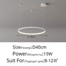 DecorBites™ Modern Black Pendant Light for Living Room - Dimmable