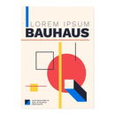 DecorBites™ Modern Black & White Bauhaus Canvas Print