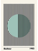 DecorBites™ Modern Black & White Bauhaus Canvas Print