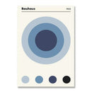DecorBites™ Modern Black & White Bauhaus Canvas Print