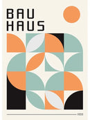 DecorBites™ Modern Black & White Bauhaus Canvas Print