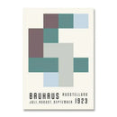 DecorBites™ Modern Black & White Bauhaus Canvas Print