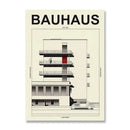 DecorBites™ Modern Black & White Bauhaus Canvas Print