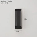 DecorBites™ Modern Brass LED Wall Lamp