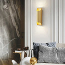 DecorBites™ Modern Brass LED Wall Lamp