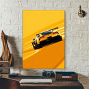 DecorBites™ Modern Cartoon Racing Car Canvas Wall Art
