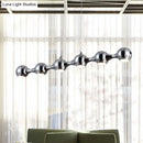 DecorBites™ Modern Chrome Ball Pendant Ceiling Light with 6 Metal Lights - Warm/White Island Lighting for Living Room