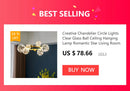 DecorBites™ Modern Chrome Chandelier with Crystal Raindrops