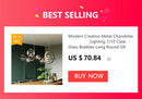 DecorBites™ Modern Chrome Crystal Chandelier - Long Raindrop Pendant