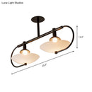 DecorBites™ Modern Clear Glass Single Light Living Room Pendant Lamp