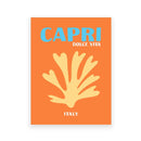 DecorBites™ Modern Coastal Travel Posters Art Print