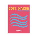 DecorBites™ Modern Coastal Travel Posters Art Print