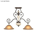 Antique bronze and white glass chandelier dining room black island lamp