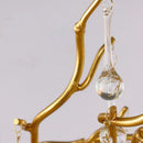 DecorBites™ Modern Crystal Chandelier for Living Room or Bedroom