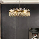DecorBites™ Modern Crystal Chandelier Lighting for Dining Room