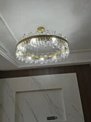 DecorBites™ Modern Crystal Chandelier Lighting for Dining Room