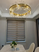 DecorBites™ Modern Crystal Chandelier Lighting for Dining Room