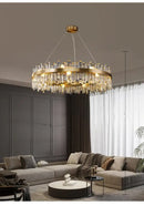 DecorBites™ Modern Crystal Chandelier Lighting for Dining Room