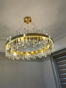 DecorBites™ Modern Crystal Chandelier Lighting for Dining Room