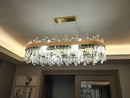 DecorBites™ Modern Crystal Chandelier Lighting for Dining Room