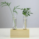 DecorBites™ Modern Crystal Glass Test Tube Vase